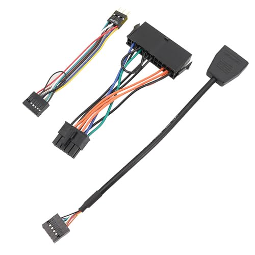 24-Pin Zu-10-Pin Chassis Draht Akustik Und USB Stromkabel Set Für M900-Computer Mainboard Mehrzweck Netzteil von Mocoocouture