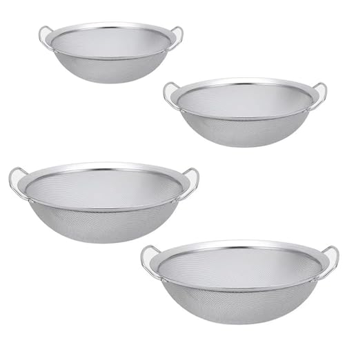 4pcs Farbe Trichter Lacksprays Filter Bildschirm Ersatz Edelstahl Fine Meshes Filter Eimer Sieb Edelstahl Fine Mesh von Mocoocouture