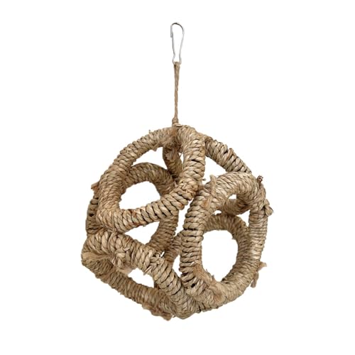 Bird Swing Natürlicher Strohhalm Ringe Papageien Kratzer Käfig Spielzeugzweigkratzer Barchen Für Papageien Bird Swing Natürlicher Strohhalm Ringe Papageien Kratzer Käfig Spielzeugzweigkratzer Barchen Für Papageien von Mocoocouture