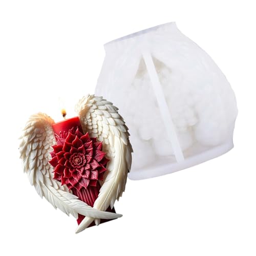 Blumenflügel Kerze Schimmel Silikonformen Oramentabgüsse Handgefertigte Pflastern Formen Basteln Liefert von Mocoocouture
