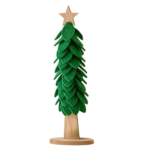 Grüne Weihnachtsbaum Für Festival Display Dekorative Tisch Ornament Elegante Tabletop Accessoires Party Liefert Einfache Montagedekoration von Mocoocouture