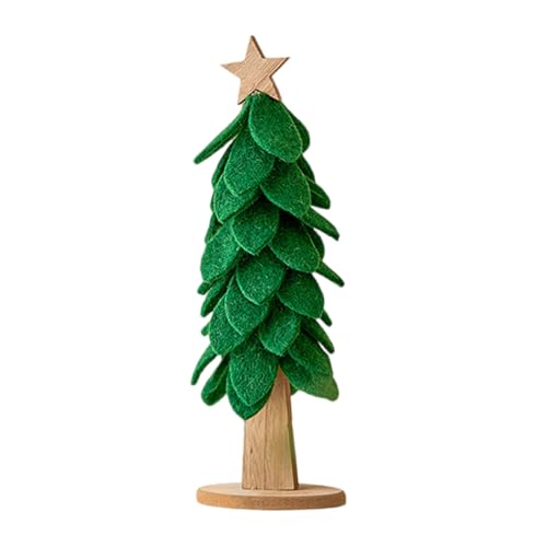 Grüne Weihnachtsbaum Für Festival Display Dekorative Tisch Ornament Elegante Tabletop Accessoires Party Liefert Einfache Montagedekoration von Mocoocouture