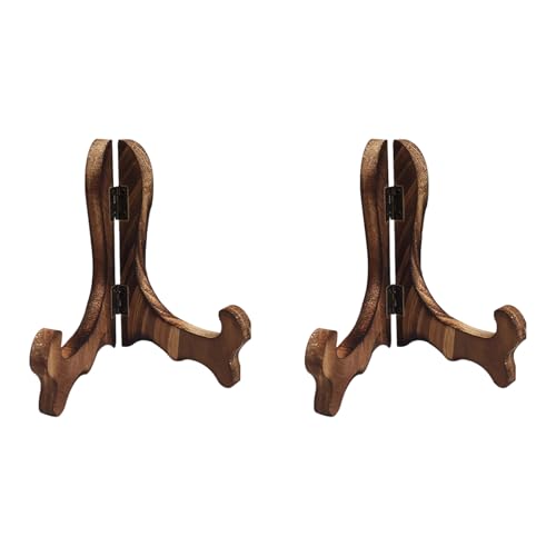 Mocoocouture 2 Stücke Robuste Holzanzeige Für Teller Und Skulpturen Die Für Alle Dekorationsstile Geeignet Sind von Mocoocouture
