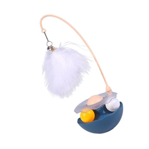 Mocoocouture Becher Zauberstab Spielzeug Für Katzen Gefiederte Gefiedert Mit Abnehmbarem Zauberstab Für Indoor Spielen Interaktives Haustierspielzeug. von Mocoocouture