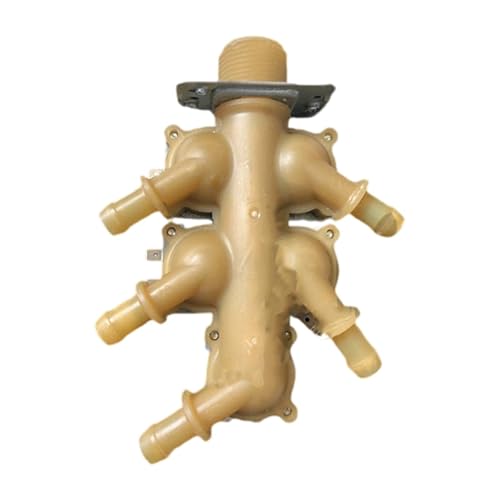 Mocoocouture Ersatz Einlassventile DC12V Magnet Für Trommelwaschmaschinen Mehrere Wasserauslass Kunststoff Konstruktion Teile Waschmaschinen Wassereinlassventile von Mocoocouture