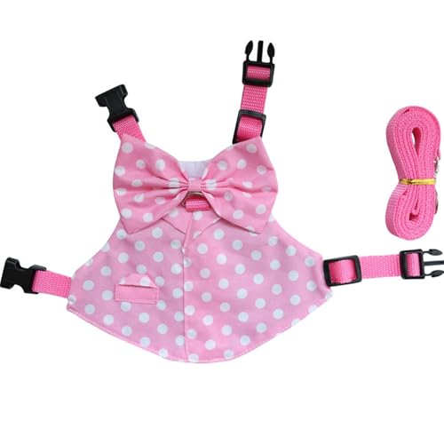 Mocoocouture Punkte Muster Anzug Bogenknotengurt Leine Für Kaninchen Guineapigs Schöne Weste Guineapigs Anzug Kabelbaum Kleine Leine Mocoocouture Punkte Muster Anzug Bogenknotengurt Leine Für Kaninchen Guineapigs Schöne Weste Guineapigs Anzug Kabelbaum Kleine Leine von Mocoocouture