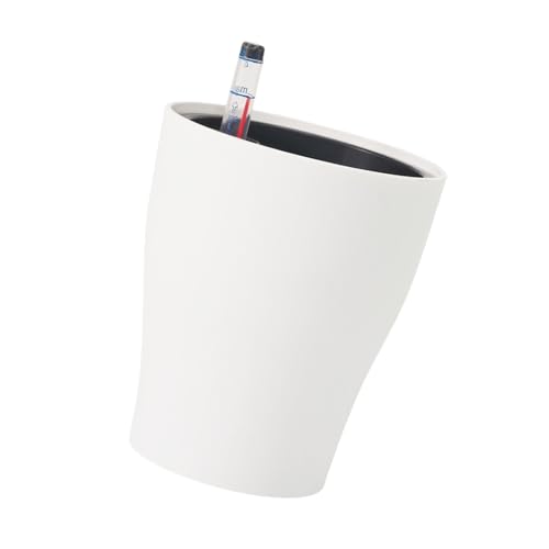 Mocoocouture Selbstwässerungsplanter Moderner Garten Dekorative Blumentöpfe Mit Wasserspiegelindikatoren Für Hauspflanzenüberwachung Home Office Pflanzer von Mocoocouture