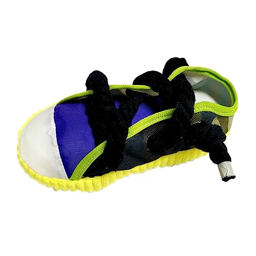 Mocoocouture Weiches Kauspielzeug Für Haustierhunde Bitable Simulationsschuh Squeak Welpe Seil Biss Resistent Klingen Innenunterhaltung Kauen von Mocoocouture
