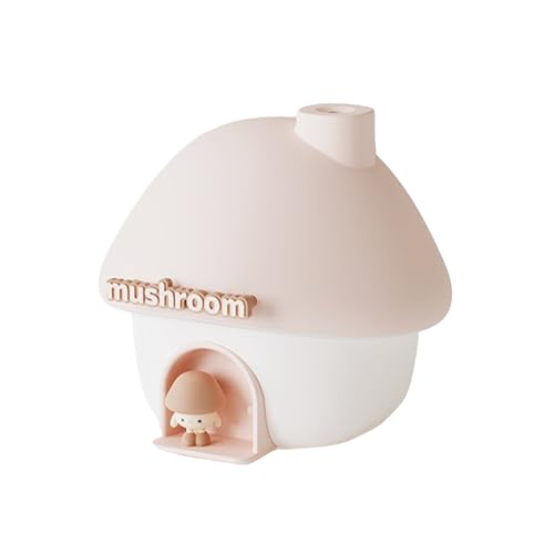 Mushroon House Air Luftbefeuchter Farbenfrohe LED Light Ätherische Ölbefeuchter 300 Ml Wassertanks Home Office Desk Mushroon House Air Luftbefeuchter Farbenfrohe LED Light Ätherische Ölbefeuchter 300 Ml Wassertanks Home Office Desk von Mocoocouture
