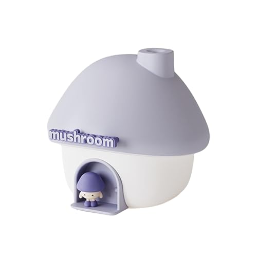 Mushroon House Air Luftbefeuchter Farbenfrohe LED Light Ätherische Ölbefeuchter 300 Ml Wassertanks Home Office Desk Mushroon House Air Luftbefeuchter Farbenfrohe LED Light Ätherische Ölbefeuchter 300 Ml Wassertanks Home Office Desk von Mocoocouture