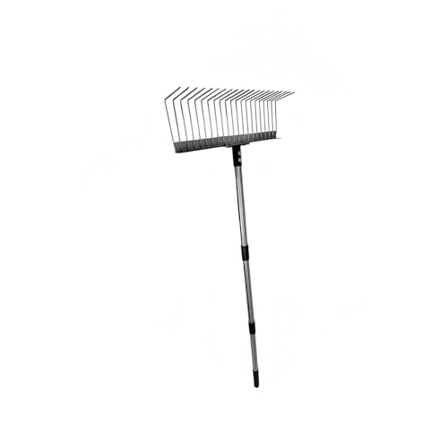 Professionelle Edelstahl Rakes 21 Metallzinken Für Blattreinigung Mit Hoher Kapazität In Gärtenmeter Ohne Anlagenschäden Ergonomische Rakes von Mocoocouture
