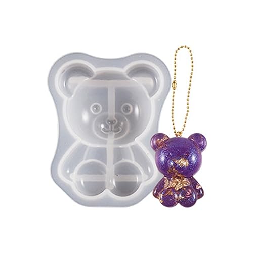 Silikonform Epoxidharz Gießen Halbdimensionaler Bär Für Schmuckhandwerk Schlüsselbär Making Bärentschale Silikonform Epoxidharz Gießen Halbdimensionaler Bär Für Schmuckhandwerk Schlüsselbär Making Bärentschale von Mocoocouture
