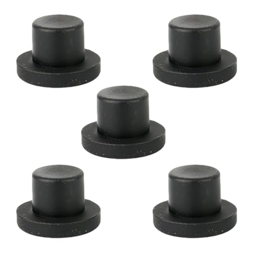 Mocoocouture Silikongummi Ringe Stecker Gummiplopf Silikon Stopper Rundrohr Hohe Elastizität Waschmaschine Fugenstaubloch Dichtung von Mocoocouture