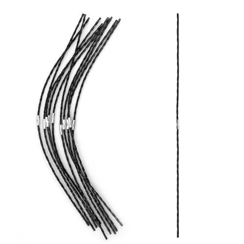 Mocrop 10 Stück Trimmerfaden Bosch F016800431 Trimmerfaden für Bosch Rasentrimmer AFS 23 bis 37 Trimmerschnur für F016800431 Freischneider Ersatz Trimmerschnur (37 cm × 3,5 mm) von Mocrop