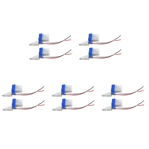Mocturnity 10 StüCke Auto ein Aus StraßE Licht Sensor Schalter Foto Switch 220V 10A Automatischer Schalter von Mocturnity