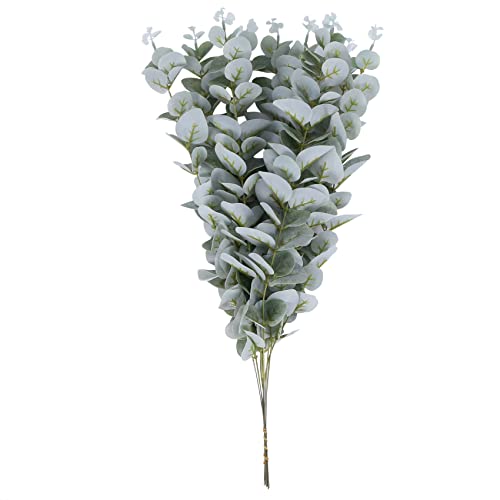 Mocturnity 10 StüCke KüNstliche Eukalyptus Pflanzen GrüN GefäLschte Eukalyptus für Blumen Schmuck NatüRliche KüNstliche Pflanzen Wohnen Kultur von Mocturnity