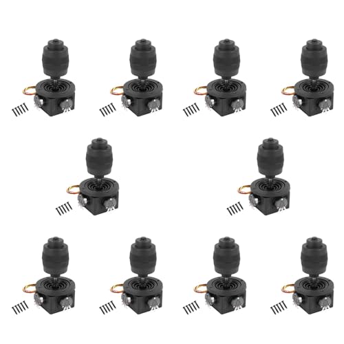Mocturnity 10 x 4-Achsen-Potentiometer-Joystick für -D400X-R4 10K Kipppotentiometer, 4D-Abdichtung Mocturnity 10 x 4-Achsen-Potentiometer-Joystick für -D400X-R4 10K Kipppotentiometer, 4D-Abdichtung von Mocturnity