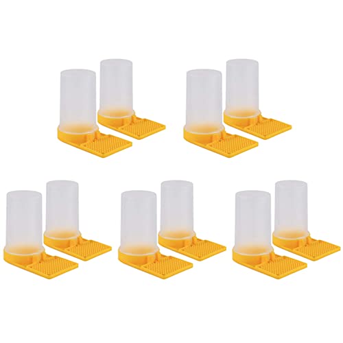 Mocturnity 10Er Pack Bienenstock Imkerei Wasser Honig Bienenstock Eingang Futter Automat Bienen Trinken Imkerei Ausrüstung Nest Imker Werkzeug von Mocturnity