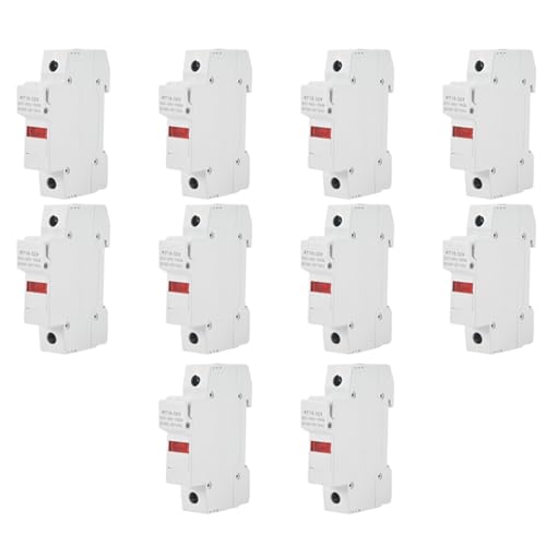 Mocturnity 10X RT18-32X AC 380V 32A 1 Polig 10X38mm DIN-Schienenmontage Sicherungsfassung Basis Mocturnity 10X RT18-32X AC 380V 32A 1 Polig 10X38mm DIN-Schienenmontage Sicherungsfassung Basis von Mocturnity