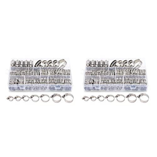 Mocturnity 120-Stücke Satz, 8-38 mm Rohr Aus Edelstahl 201, 7 Größen, Binder, für Rohre Mocturnity 120-Stücke Satz, 8-38 mm Rohr Aus Edelstahl 201, 7 Größen, Binder, für Rohre von Mocturnity