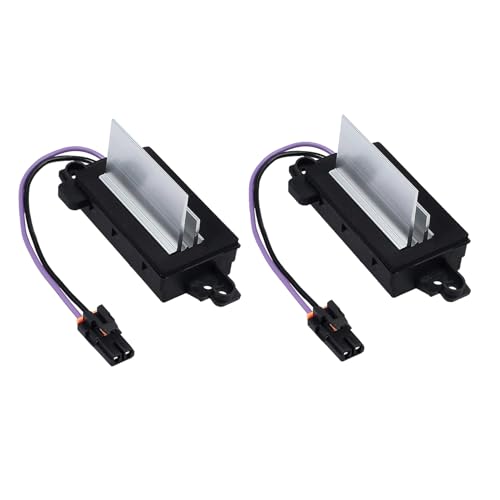 Mocturnity 2 x Aktualisiertes Design Gebläse Klimaanlage und Heizung AC Widerstand Motor Steuerung für 4P1516 Mt1805 Ru-631Ru-631 Ja1639 Bmr34 von Mocturnity