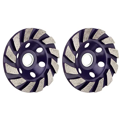 Mocturnity 2 x Diamant-Schleifscheibe, 100 mm, Schalenform, Schleifstein, Granitbeton, Keramik-Trennscheibe, Elektrowerkzeug Mocturnity 2 x Diamant-Schleifscheibe, 100 mm, Schalenform, Schleifstein, Granitbeton, Keramik-Trennscheibe, Elektrowerkzeug von Mocturnity