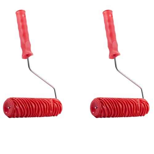 Mocturnity 2 x Farbwalze mit Zebrastreifen, 17,8 cm, mit Griff für Wanddekoration Mocturnity 2 x Farbwalze mit Zebrastreifen, 17,8 cm, mit Griff für Wanddekoration von Mocturnity