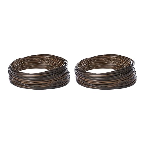 Mocturnity 2 x Reparatur-Set aus Weide, Rattan aus Kunststoff für die Reparatur von Terrassenstühlen, Ersatz für die Reparatur von Möbeln aus Flachweide Mocturnity 2 x Reparatur-Set aus Weide, Rattan aus Kunststoff für die Reparatur von Terrassenstühlen, Ersatz für die Reparatur von Möbeln aus Flachweide von Mocturnity