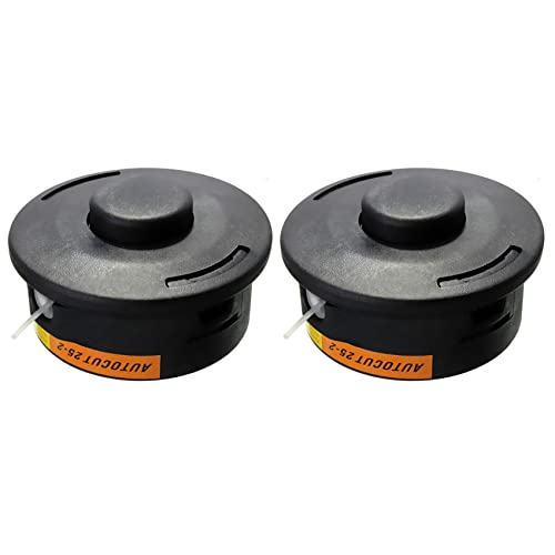Mocturnity 2X 25-2 Nylon Linie Bump Trimmerkopf fuer Rasenmaeher Trimmer Schwarz FS120 250 Mocturnity 2X 25-2 Nylon Linie Bump Trimmerkopf fuer Rasenmaeher Trimmer Schwarz FS120 250 von Mocturnity