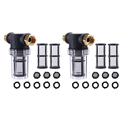 Mocturnity 2X Sediment Filter Befestigungs Leitung Wasser Filter, Garten Filter Mocturnity 2X Sediment Filter Befestigungs Leitung Wasser Filter, Garten Filter von Mocturnity