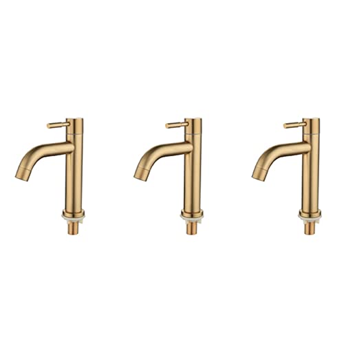 Mocturnity 3 x Wasserhahnbürste für kaltes Waschbecken, Einzelwaschbecken, Mischbatterie mit Wasser - A von Mocturnity