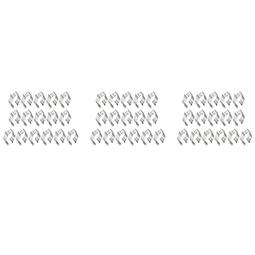 Mocturnity 360Pcs T8 LED Glühbirnen U Clips Halter Leuchtstoffröhrenlampenhalterung von Mocturnity