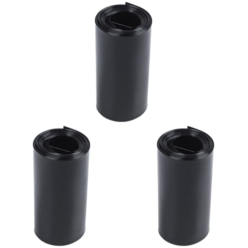 Mocturnity 3Stück 70mm/44mm Pvc Wärmeschrumpfschlauch Wrap Schwarz 2M 6.5Ft für 18650 Batterie Mocturnity 3Stück 70mm/44mm Pvc Wärmeschrumpfschlauch Wrap Schwarz 2M 6.5Ft für 18650 Batterie von Mocturnity