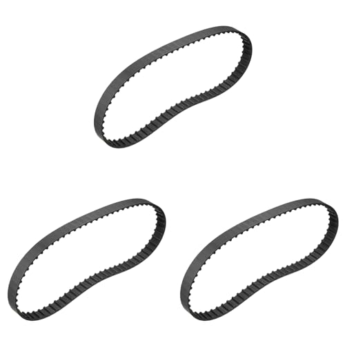 Mocturnity 3X 142XL Synchron Synchron Riemen Scheibe Aus Gummi mit Synchron Verzahnung, 10 mm Breit von Mocturnity