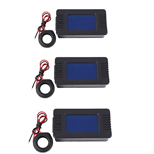 Mocturnity 3X Neueste AC 6In1 220 V 100A Ein Phasig Digital Panel Amp Volt Strom Messer Watt Kwh Power Factor Meter mit Spule CT Mocturnity 3X Neueste AC 6In1 220 V 100A Ein Phasig Digital Panel Amp Volt Strom Messer Watt Kwh Power Factor Meter mit Spule CT von Mocturnity
