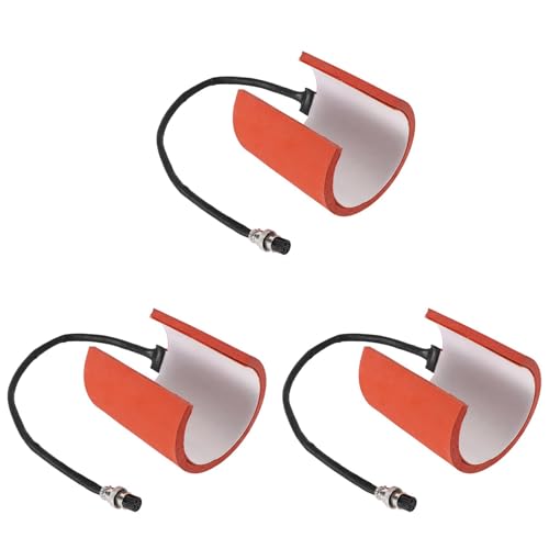 Mocturnity 3X Sublimationsmaschine 220 V Silikonbecher Heizkissen Matte Becher Hitzepresse Teile für Becher Druckmaschine 11 Unzen Tassen von Mocturnity