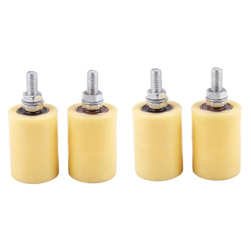 Mocturnity 4 StüCke 50X70 Mm PP Stahl Flach Rollen Lager FüHrungs Rad 6201 Schraube für Elektrische TüR Schiebetor Mocturnity 4 StüCke 50X70 Mm PP Stahl Flach Rollen Lager FüHrungs Rad 6201 Schraube für Elektrische TüR Schiebetor von Mocturnity