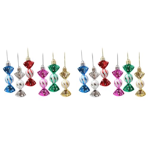 Mocturnity 48 Stück Christbaumkugel-Ornamente zum Aufhängen an Weihnachten, saisonale Dekoration, Weihnachtsdekoration von Mocturnity