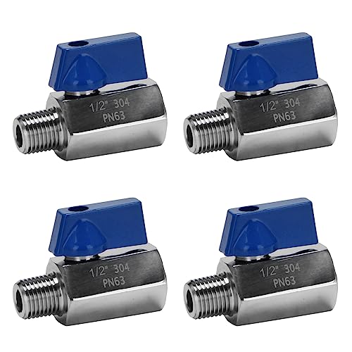 Mocturnity 4X 1/2 304 Edelstahl Mini Buchse und Stecker NPT Perfekt von Mocturnity