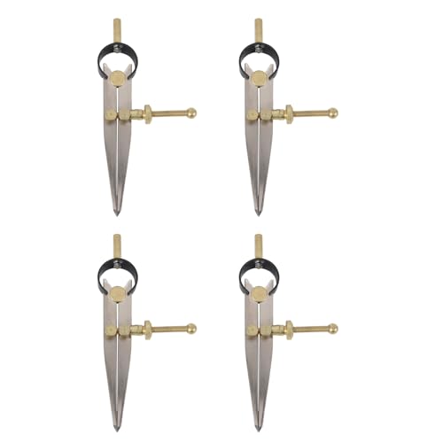 Mocturnity 4X Leder Rotierendes Hand Werkzeug DIY Flügel Teiler Verstellbarer Stahl Leder Machen Rotierendes Werkzeug Flügel Teiler Abstand Schere von Mocturnity