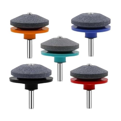 Mocturnity 5-teiliger Messerschärfer für Rasenmäher, Messerschärfer-Set für Rasenmäher, Universal-Klingenschärfer für Rasenmäher Mocturnity 5-teiliger Messerschärfer für Rasenmäher, Messerschärfer-Set für Rasenmäher, Universal-Klingenschärfer für Rasenmäher von Mocturnity