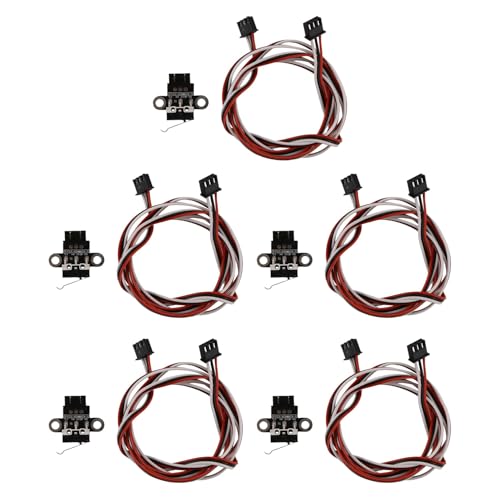 Mocturnity 5 x 3D Horizontaler Schalter, Endschalter, Endschalter, mechanisch, Endstücke, für Drucker Reprap Ramps1.4 DIY Mocturnity 5 x 3D Horizontaler Schalter, Endschalter, Endschalter, mechanisch, Endstücke, für Drucker Reprap Ramps1.4 DIY von Mocturnity