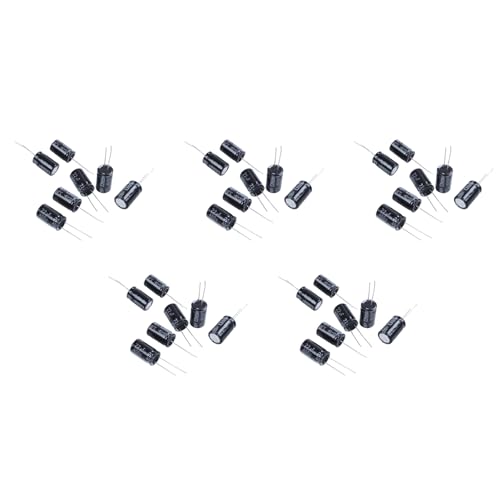 Mocturnity 50 Stueck 22UF 400V 105C Radial Elektrolytkondensator Schwarz 13mm x 21mm Mocturnity 50 Stueck 22UF 400V 105C Radial Elektrolytkondensator Schwarz 13mm x 21mm von Mocturnity