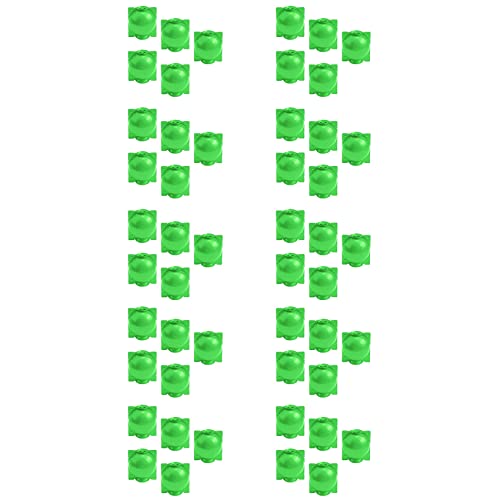 Mocturnity 50 Stück Pflanzen Vermehrung und Wurzel Vorrichtung - Wiederverwendbare Transplantations Box (S, GrüN) von Mocturnity