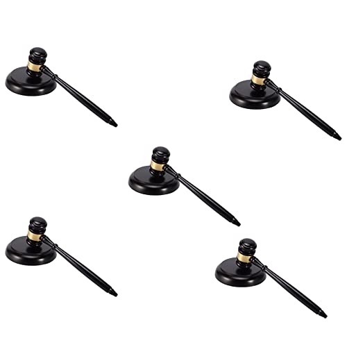 Mocturnity 5X Richterhammer Auktion Hammer Auktionshammer mit Sound-Block fuer Rechtsanwalt Auktion Handarbeit von Mocturnity