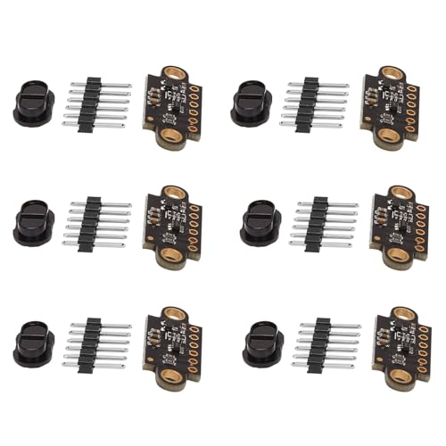 Mocturnity 6 x VL53L1X Flugzeitsensor-Modul, Reichweite 3 V-5 V, Entfernung 400 cm, Modul-Verlängerungsplatte für von Mocturnity
