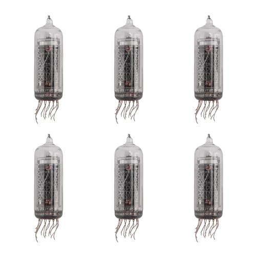 Mocturnity 6Pcs New IN14 Glow Tube für Glow Clock Nixie Digital LED Clock Tube Mocturnity 6Pcs New IN14 Glow Tube für Glow Clock Nixie Digital LED Clock Tube von Mocturnity