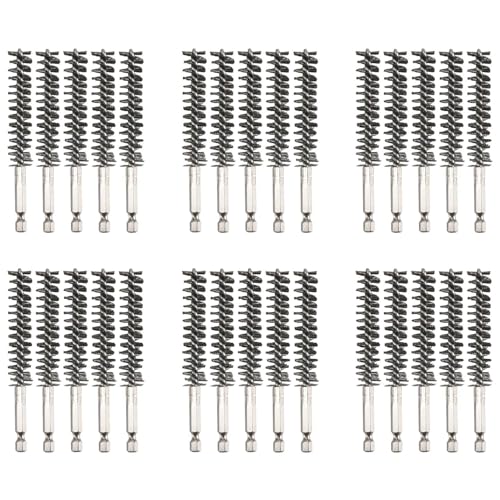 Mocturnity 6X Edelstahl Bohrer Bürste Draht Bürste für Bohrer Maschine Reinigungs Draht Bürste Edelstahl Bürste mit Sechskantschaft Mocturnity 6X Edelstahl Bohrer Bürste Draht Bürste für Bohrer Maschine Reinigungs Draht Bürste Edelstahl Bürste mit Sechskantschaft von Mocturnity