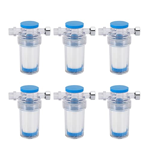 Mocturnity 6X Haushalt Zur Verunreinigung Rost Sediment Waschmaschine Warmwasserbereiter Dusche Dusche Wasserfilter Vorne Leitungswasserfilter von Mocturnity