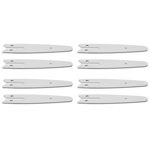 Mocturnity 8 Stück 10,2 cm (4 Zoll) Mini-Führungsschiene für Kettensägenführungsplatte für Zubehör für elektrische Kettensäge mit 10,2 cm (4 Zoll) von Mocturnity